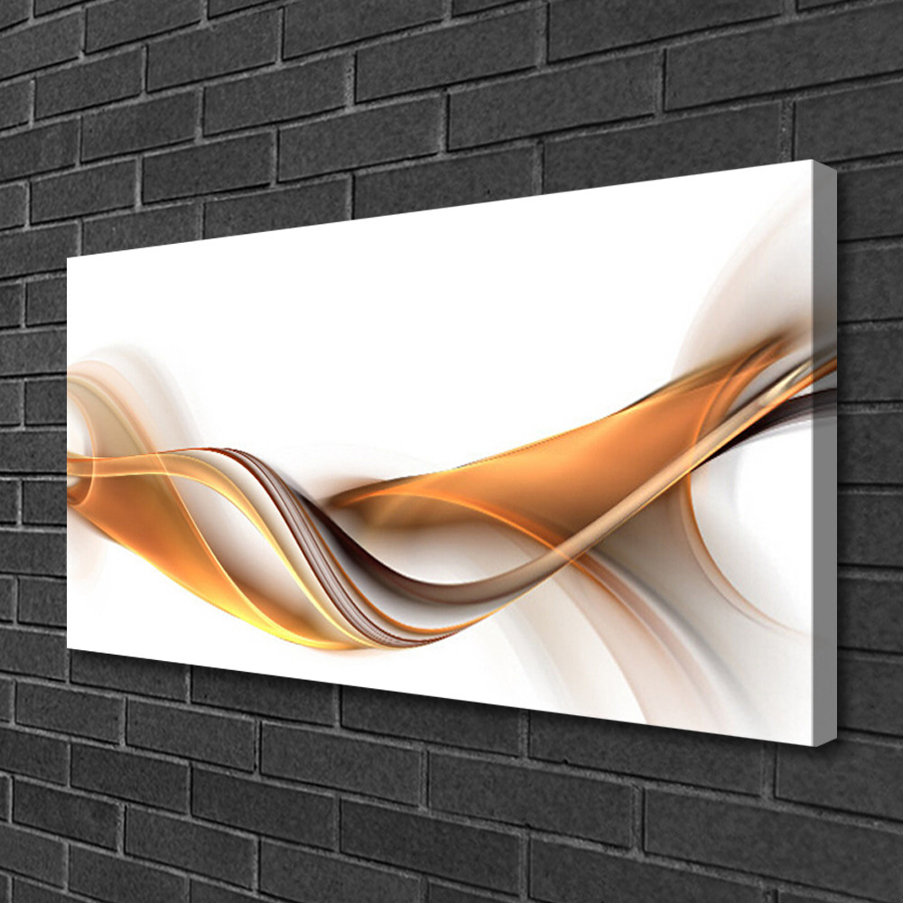 Tableau abstrait impression sur toile grand format 100x50 cm pour salon moderne