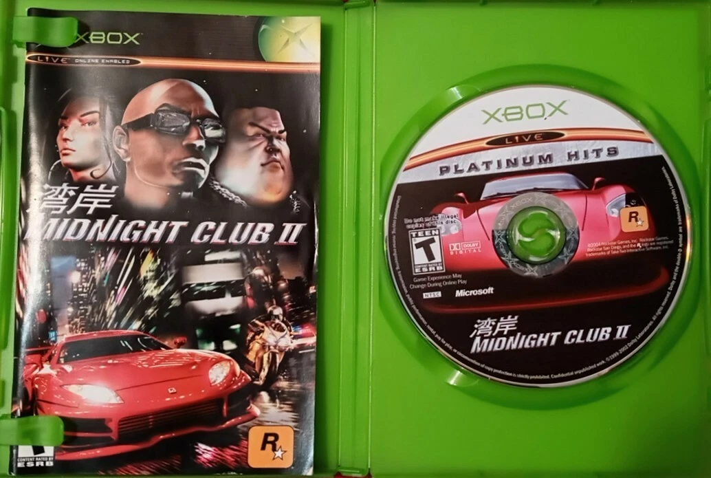 Midnight Racing X Box Midnight Club 2 Xbox