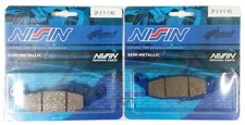 2P-257 + 2P-260 NS NISSIN FRONT BRAKE PADS KAWASAKI ZR 7S 750 FROM 2001