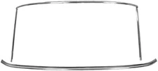 1964-1968 MUSTANG FRONT WINDSHIELD MOLDING SET COUPE FASTBACK  BY Dynacorn