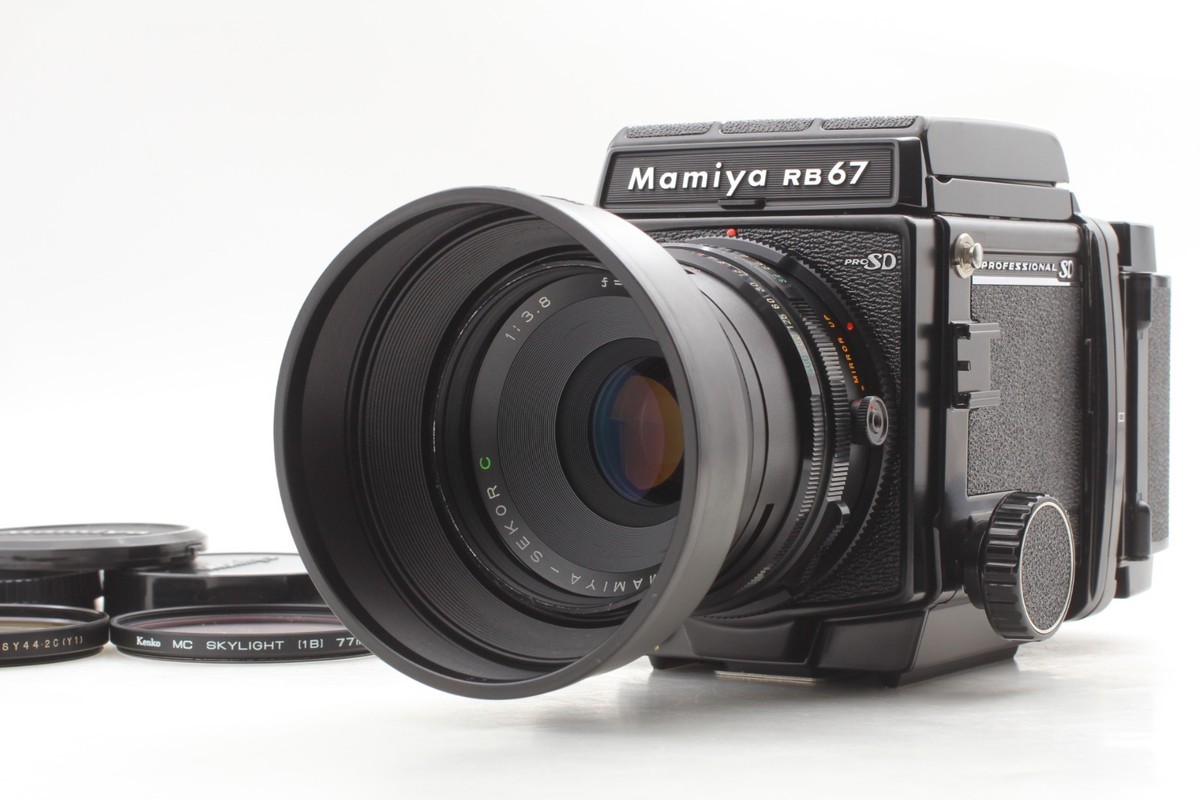 ❁動作品❁MAMIYA マミヤ RB67 pro SD 127mm F3.8 Near Mint+ w/Hood] Mamiya RB67 Pro SD C 127mm f3.8 Lens +