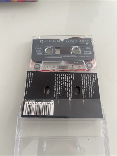 QUEEN - Live Magic - Cassette Tape - Tested & VGC - Picture 4 of 6