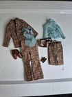 Vintage Barbie & Ken Suit Sears Exclusive #9048 Tweed Set Mattel 1975 Lot RARE