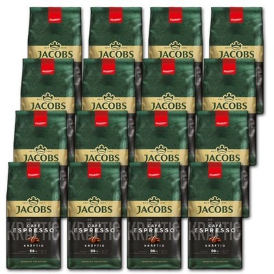 16 KG  Jacobs Café Espresso Kräftig Kaffeebohnen