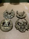 Scottish WW1-WW2  Cap Badges Cameron-Seafourth-Gordon-Cameron Rifles/Highlanders