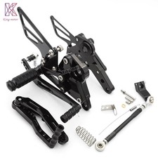 For Yamaha FZ09 MT09 2013-2017 CNC Rearset Footpegs Footrest Foot Pedal Rear Set