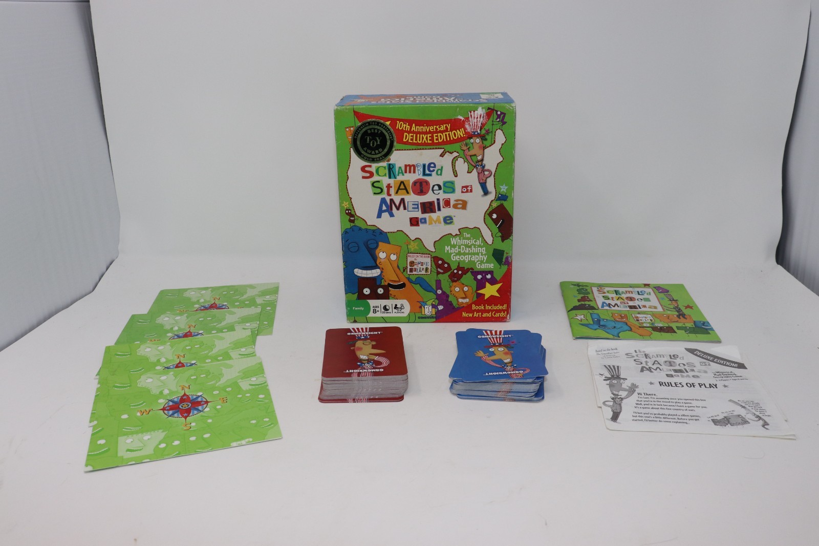 The Scrambled States of America Game 10th Anniversary Deluxe Edition Complete