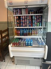 Commercial Multideck Display Fridge Open Front for Drinks Sandwiches