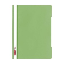 Herlitz quality file folder with transparent front cover light green