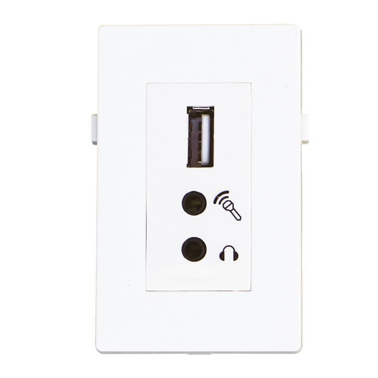 Garbot BN4900-USB A+2XJ Garbot USB2.0+2x Mini Jack