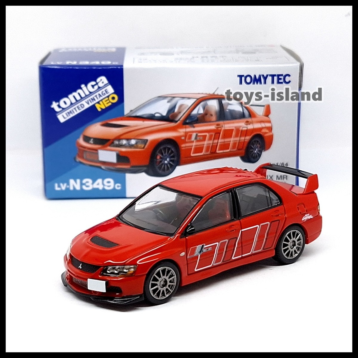 Tomica Limited Vintage LV-N349c MITSUBISHI LANCER GSR EVOLUTION IX