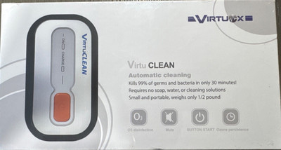 Virtu Clean Automatic Cleaning, Kills 99% Of  Germs An Bacteria Brand New