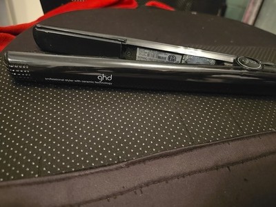 GHD Professional Styler Ceramic 1'' Flat Iron Hair Black Tested 2x Lightning Fast