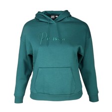 PUMA Tonal Script Pullover Hoodie Womens Size XS Casual Outerwear 68440122