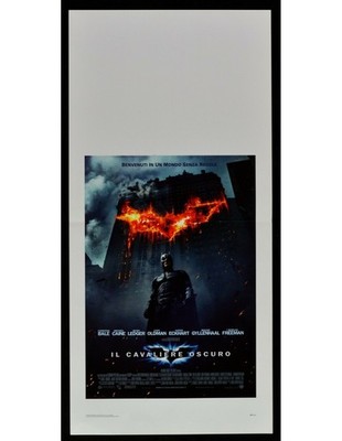 Locandina BATMAN IL CAVALIERE OSCURO Poster Original Christian Bale Heath