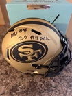 Mykel Williams Signed San Francisco 49ers Rave  Authentic Football Helmet