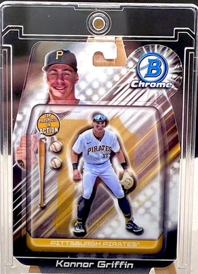 **ONLY 2 Left **!!!Bowman 2024 Chrome Bowman in Action Konnor Griffin w/Mags 