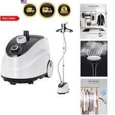 Professional Garment Steamer Clothes Wrinkle Remover Large Water Tank