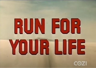 RUN FOR YOUR LIFE COMPLETE TV SERIES ON DVD