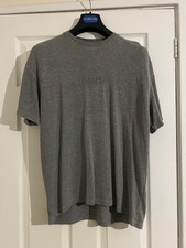 Blanket Essential Mens Grey T-shirt Size Medium 100% Cotton