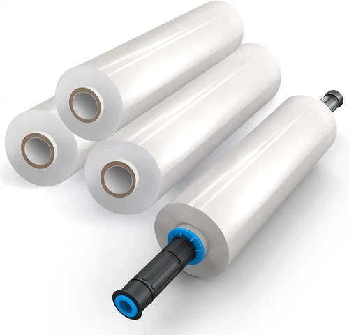15" x 900FT Pallet Wrap Stretch Film 80 Gauge Clear Hand Shrink Wrap 1-4 Rolls
