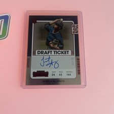 TRISTON MCKENZIE 2021 CONTENDERS DRAFT TICKET RED AUTO #33/75 PROSPECT RC 