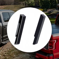 Black Sharp End Protective Covers L & R For BAK Industries X4S & X2 Roof Covers