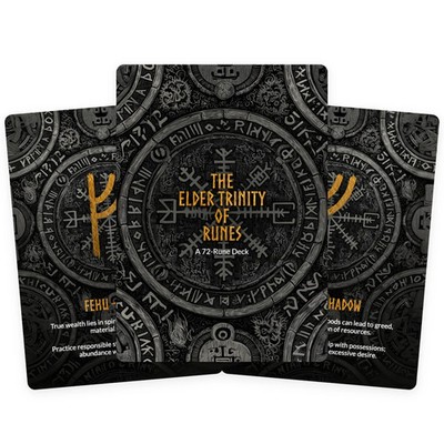 The Elder Trinity of Runes Oracle - 72 Cards