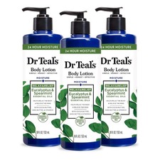 24-Hour Moisture Body Lotion with Eucalyptus & Spearmint - 18 fl oz (Pack of 3)