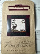 Deer Crossing quilt pattern by Pine Needles (PN 701), designed by McKenna Ryan