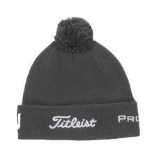 New Titleist Golf Tour Pom Pom Charcoal/White One Size