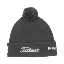 New Titleist Golf Tour Pom Pom Charcoal/White One Size