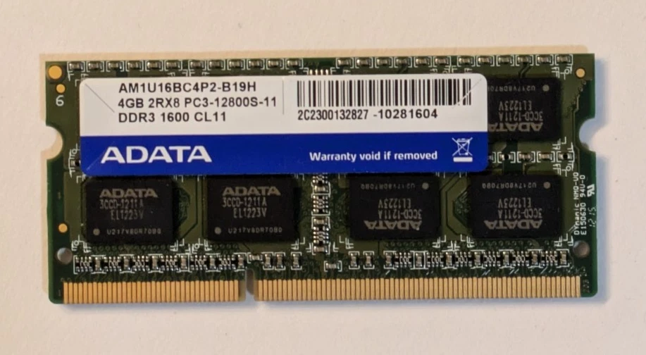 ADATA 4GB Computer DDR3 SDRAM for sale | eBay