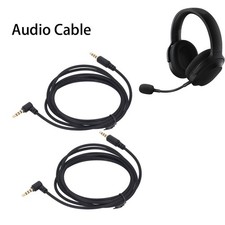 2pcs 90 Degree Right Angle Auxiliary Cord Replacement 3.5mm 1.5m Cable