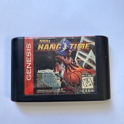 NBA HangTime (Sega Genesis, 1996) Authentic Tested Working