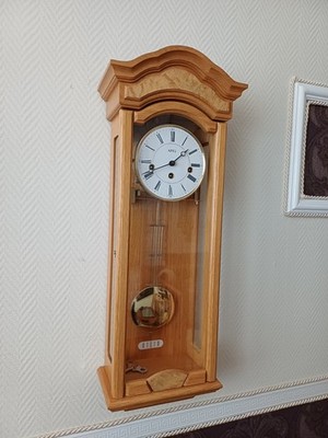 Wanduhr Pendeluhr Regulator  AMS Westminsterschlagwerk 