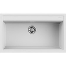 Elleci Best 360 LKB36096 Lavello Monovasca Sopratop Keratek White 86x51 cm