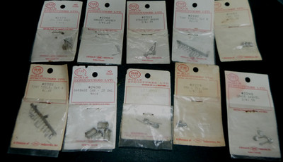 HO Scale SS Ltd Scale Structures Auto Shop Items Lot 2