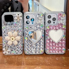 Makeup Mirror Phone Case For iPhone 16 17 promax Women's Case 11 12 13 14 15