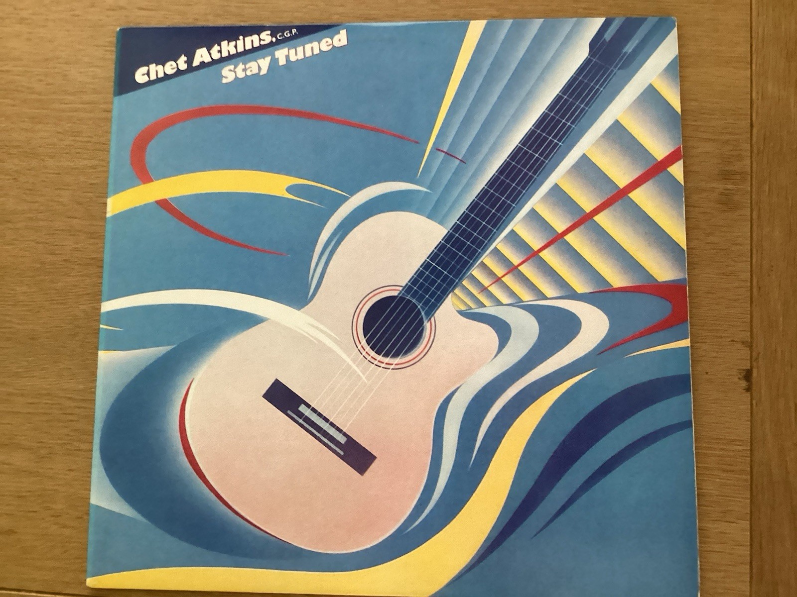 CHET ATKINS, STAY TUNED LP PROMO COPY