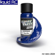 Spaz Stix 12610 Deep Blue Airbrush Ready Paint 2oz Bottle