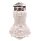 Edwardian Era EAPG Eagle Glass Flower Blooming Muffineer Sugar Shaker 4 3/4"