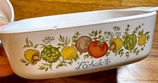Lot of Vintage CorningWare Casserole Dishes, Pans, Microwave Grill Spice of Life