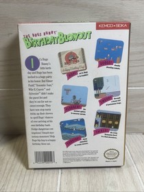 The Bugs Bunny Birthday Blowout NES Nintendo Good Condition! No Manual