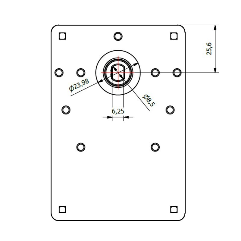 Réducteur de Mouvement Poêle à Granulés KENTA K9117304 12 Tr