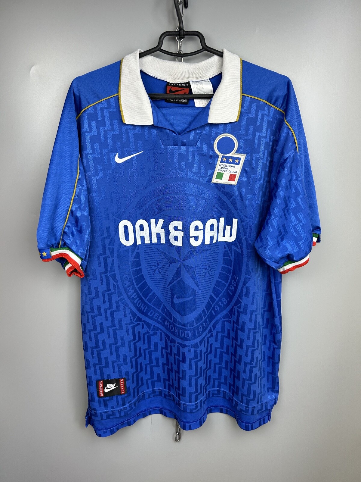 ITALY 1995/96 Home Football Nike Vintage Size XXL