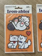 Iron-ables Vintage 80s Scratch & Sniff 1983 Mark 1 - Cats *SEALED*