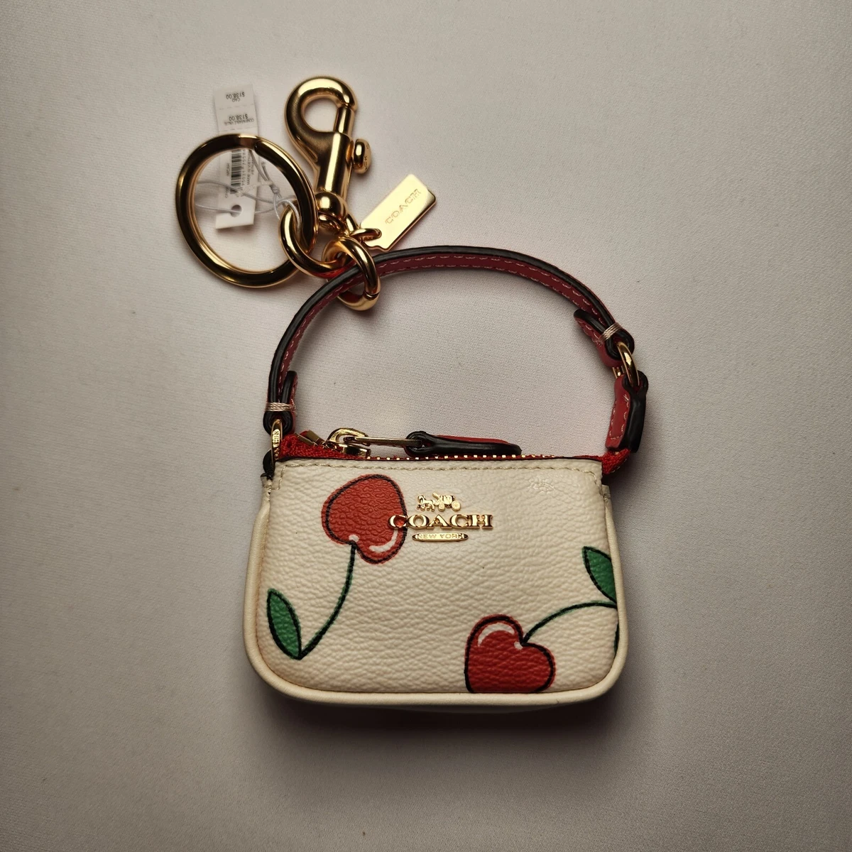 Red Cherry Bag Charm