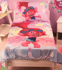 trolls cot bed duvet cover