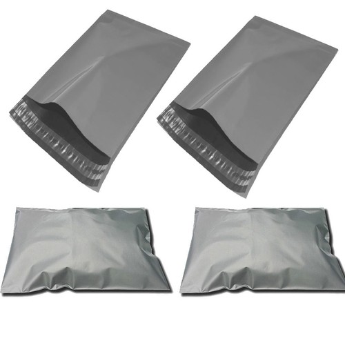 Premium Grey Mailing Bags Self Seal Poly Bags 9 x 12, x5 x10 x25 x50